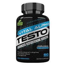 vital alpha testo bottle